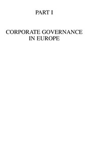 Handbook on international corporate governance
