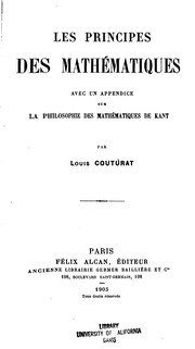 Les principes des mathématiques