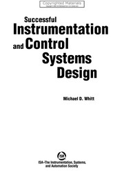 Successful instrumentation and control systems design