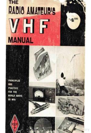 The Radio Amateurs VHF Manual 1972, CV01