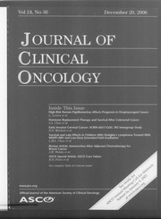 Journal of Clinical Oncology 2006-12-20: Vol 24 Iss 36