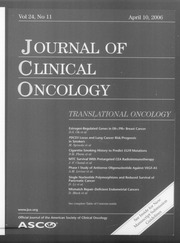 Journal of Clinical Oncology 2006-04-10: Vol 24 Iss 11