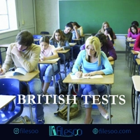 main language British tests book