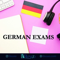 main language German exams book