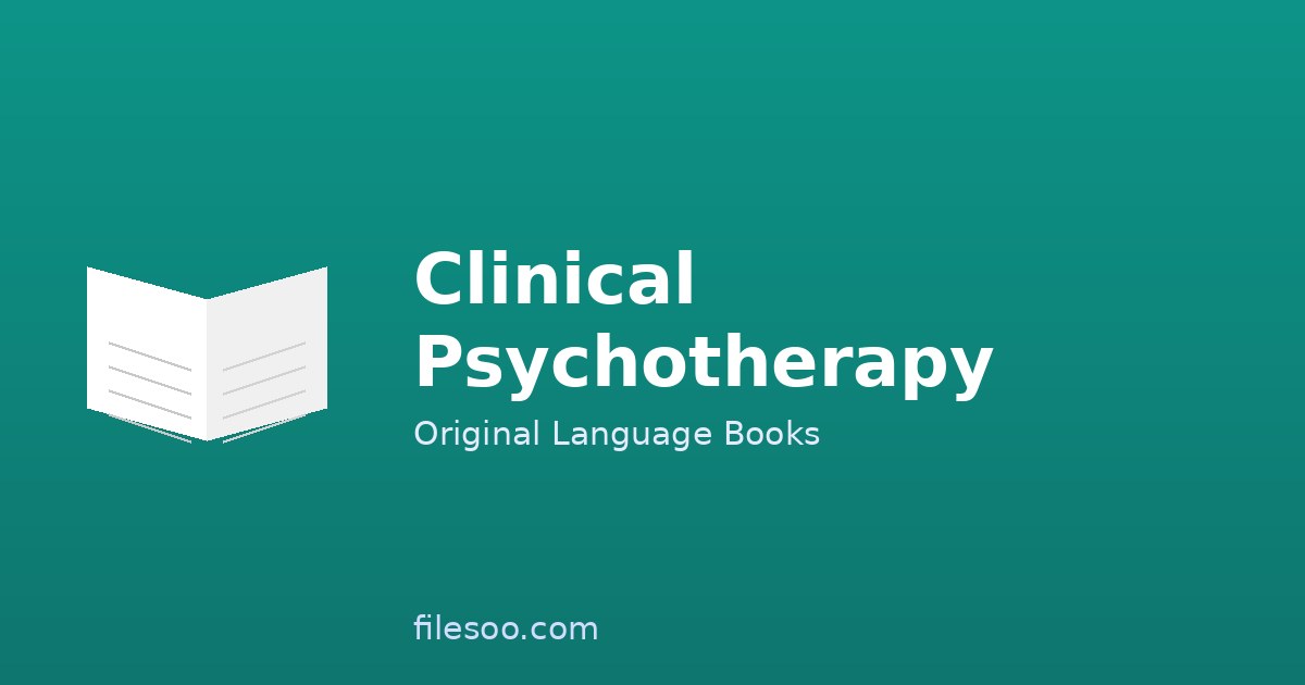 بهترین کتاب های روان درمانی و روانشناسی بالینی آمازون + PDF