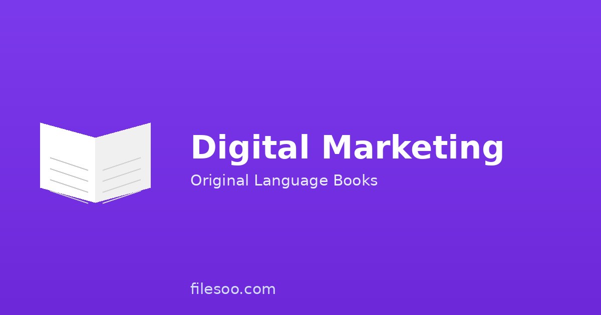 کتاب بازاریابی دیجیتال زبان اصلی