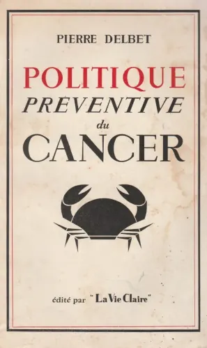 POLITIQUE PRÉVENTIVE DU CANCER   CYTOPHYLAXIE