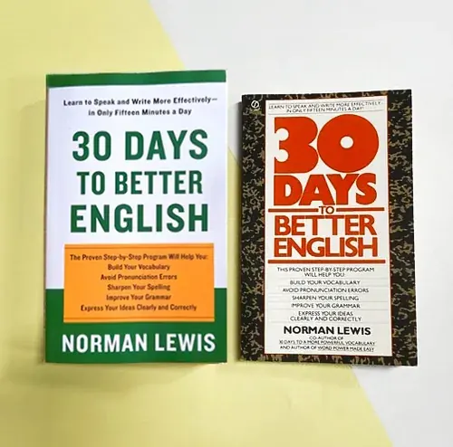برنامه سی‌روزه یادگیری انگلیسی از نورمن لوئیس در کتاب Thirty Days to Better English