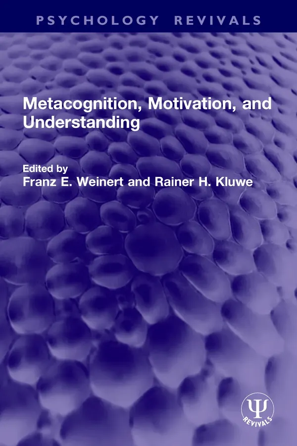 نسخه PDF کتاب و مقاله اورجینال فراشناخت؛ Metacognition, Motivation and Understanding